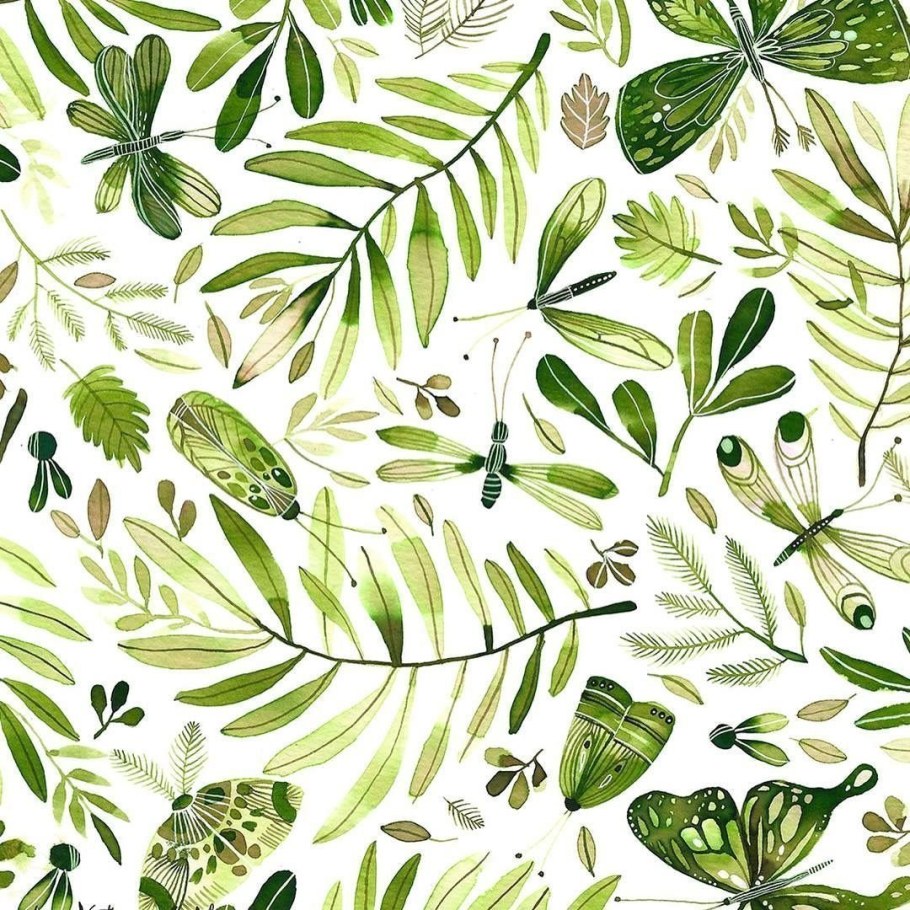 Растительные принты
