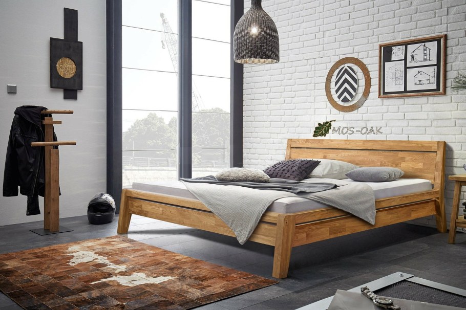 Кровать из дуба Стэнлес Бриджит