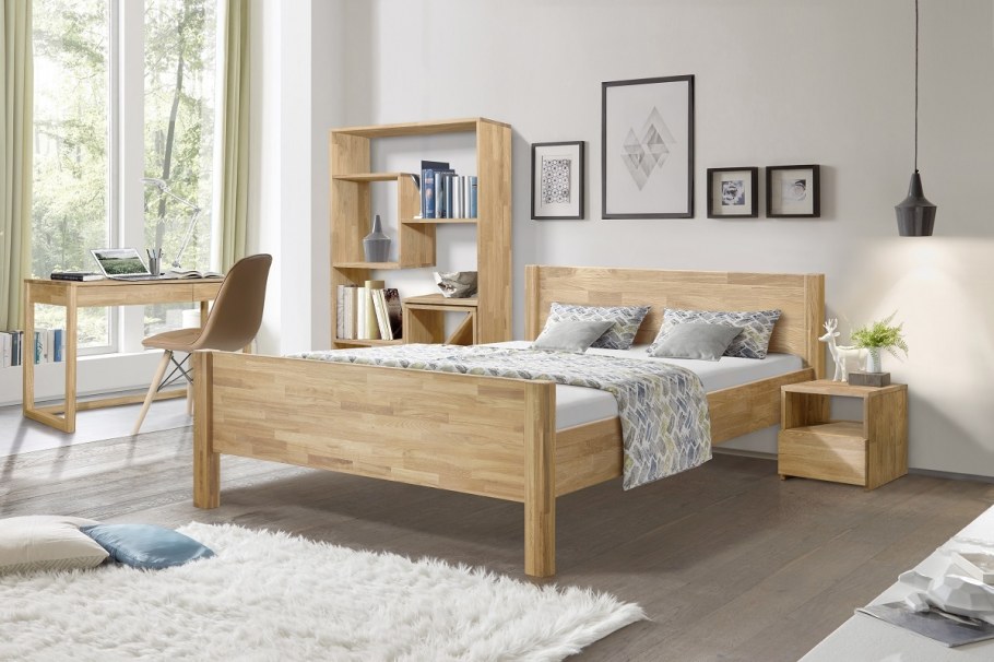 Кровать из массива дуба Hans