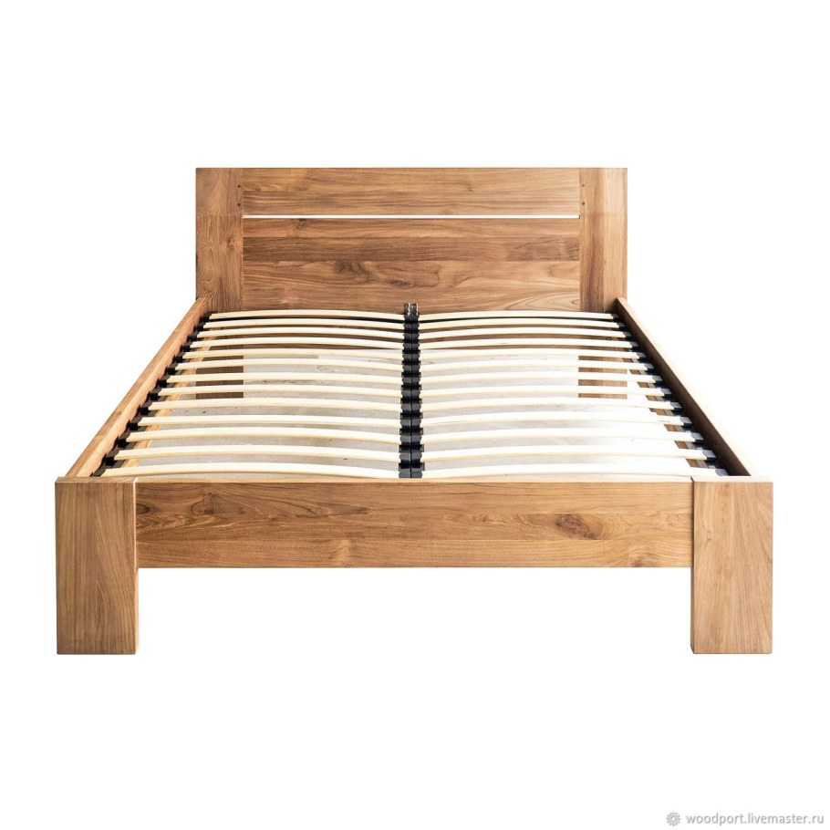Кровать Бриджит дуб массив