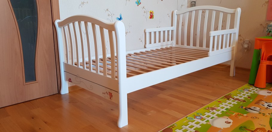 Кровать подростковая Nuovita destino белый