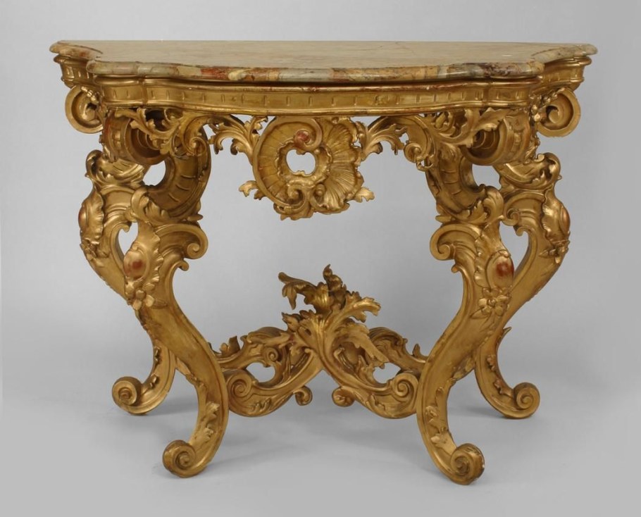 Мебель эпохи Барокко в Италии 17 век