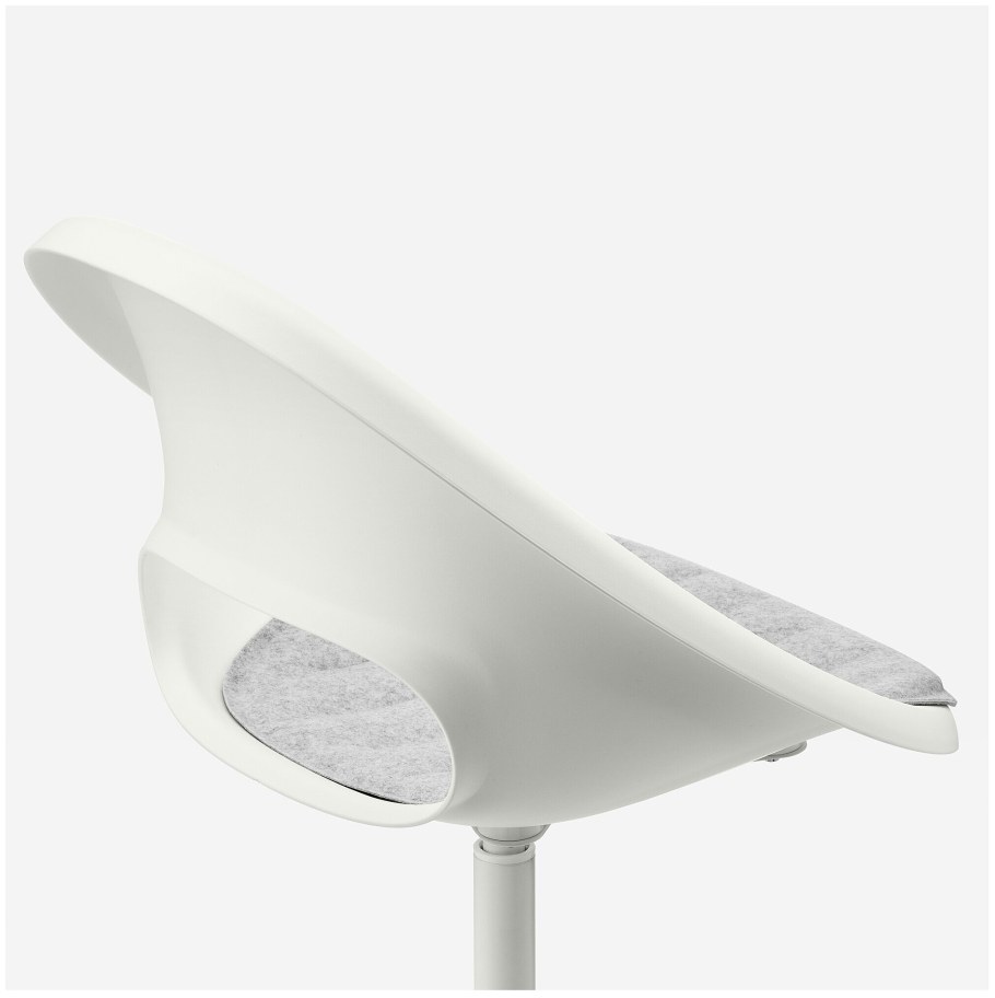 Loberget лобергет / Blyskär блискэр рабочий стул, белый