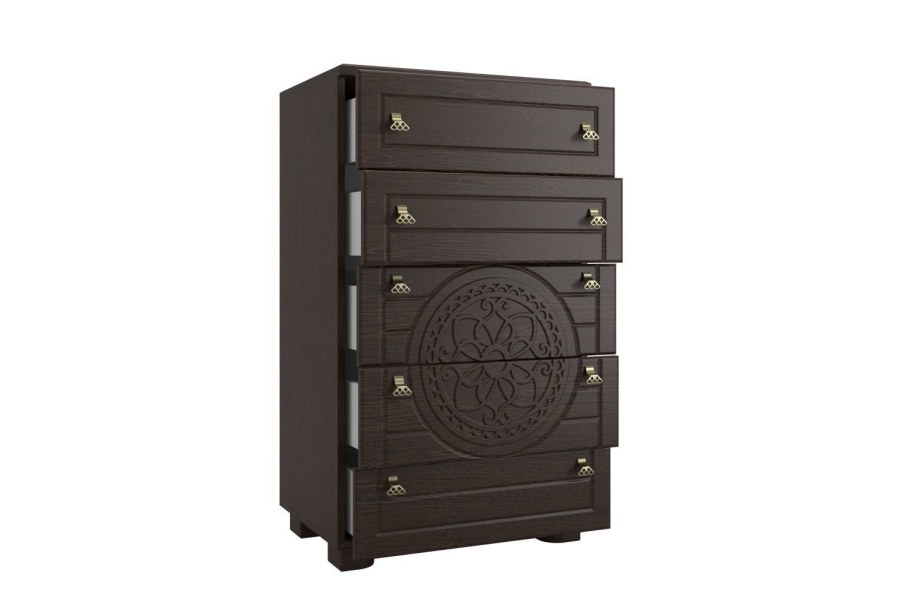 Комод Монблан МБ-37к венге/орех шоколадный