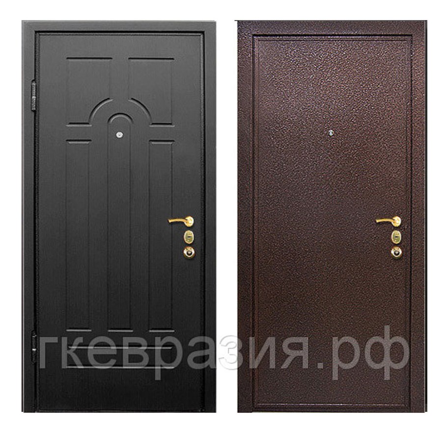 Дверь металлическая входная 94x200