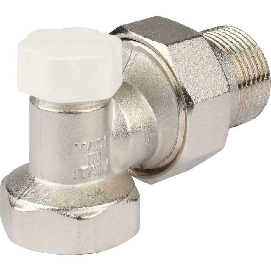 Вентиль Stout SVL 1156 3/4', запорно-балансировочный, угловой