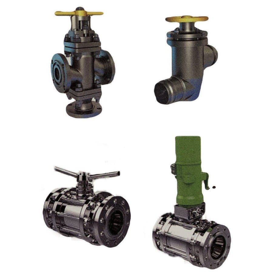 Запорная арматура коллаж