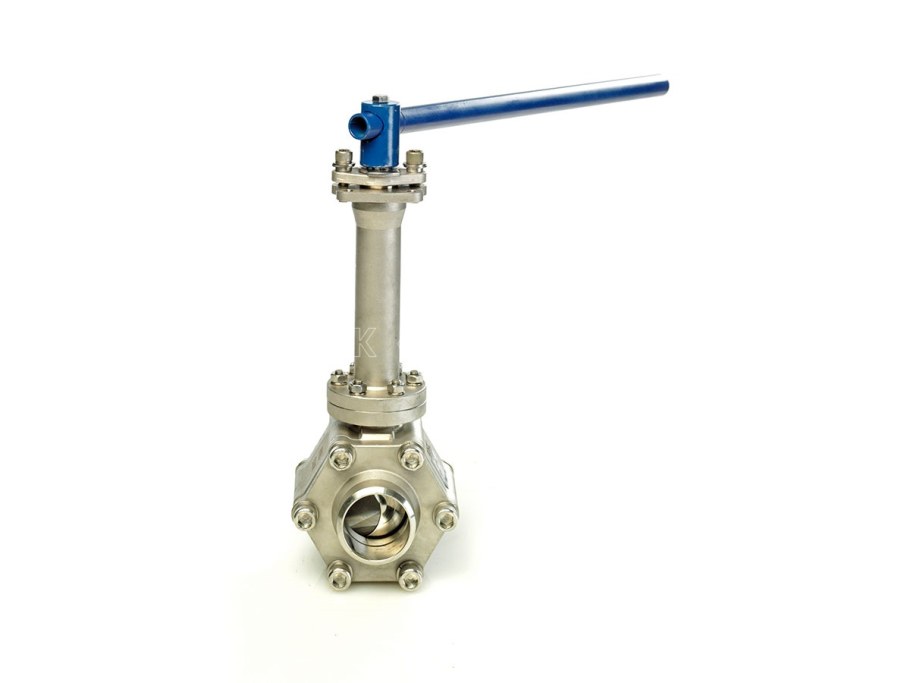 Криогенный шаровой кран с ручным приводом 3” серии c4