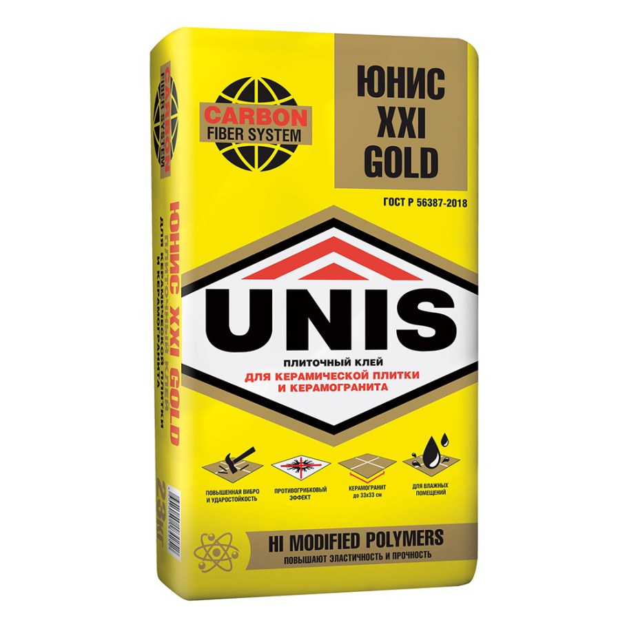Клей для плитки Unis XXI 25 кг