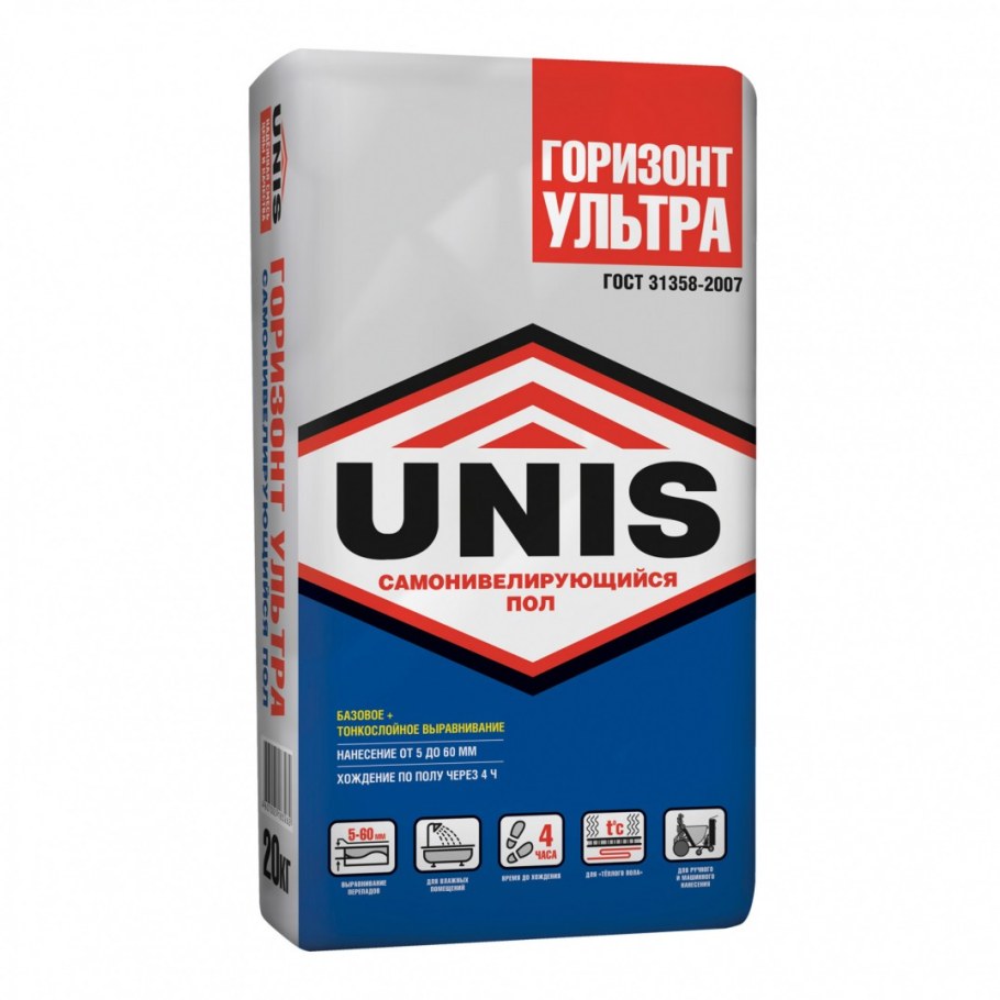 Unis ровнитель Горизонт ультра 20кг