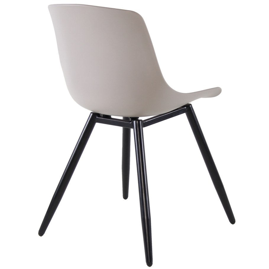 Серый пластик стул