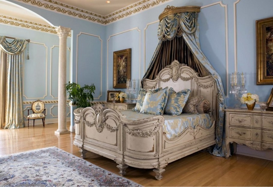 Спальня в стиле Ампир Барокко