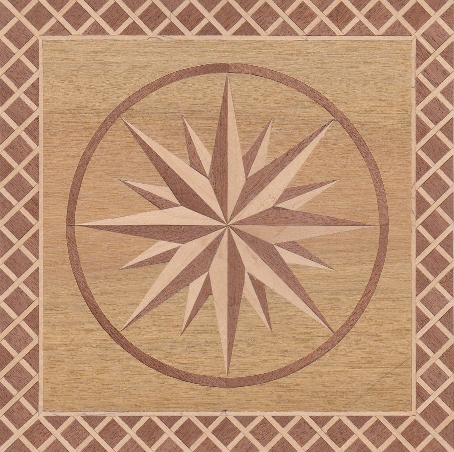 Геометрический узор Маркетри