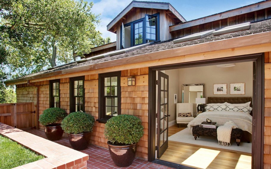 Американский дом с террасой