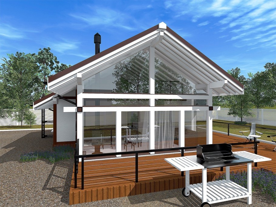 Терраса к дому