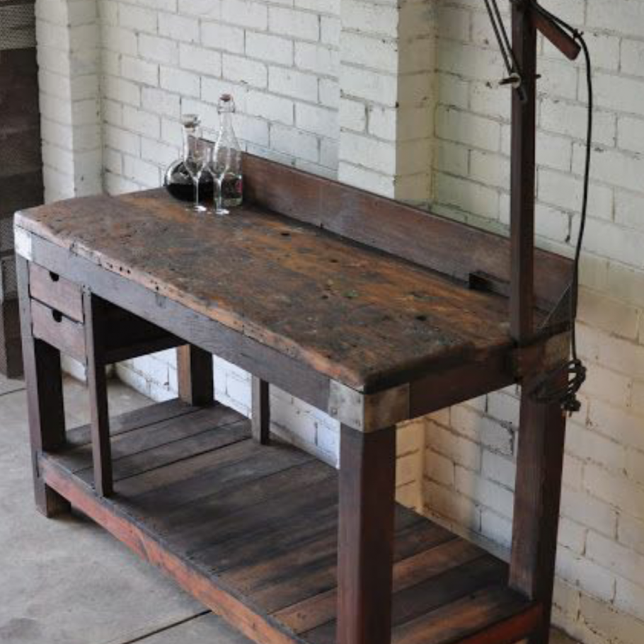 Верстак в Индустриальном стиле