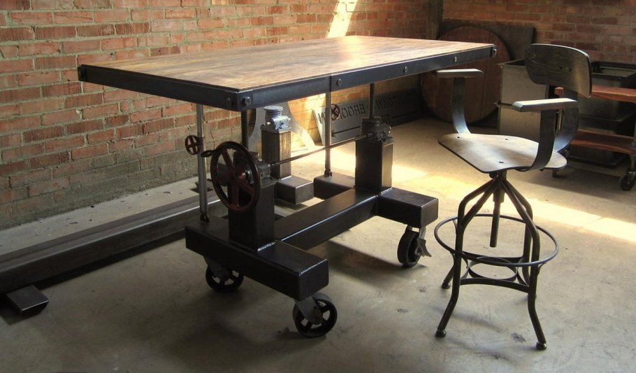 Стол лофт Индастриал трансформер