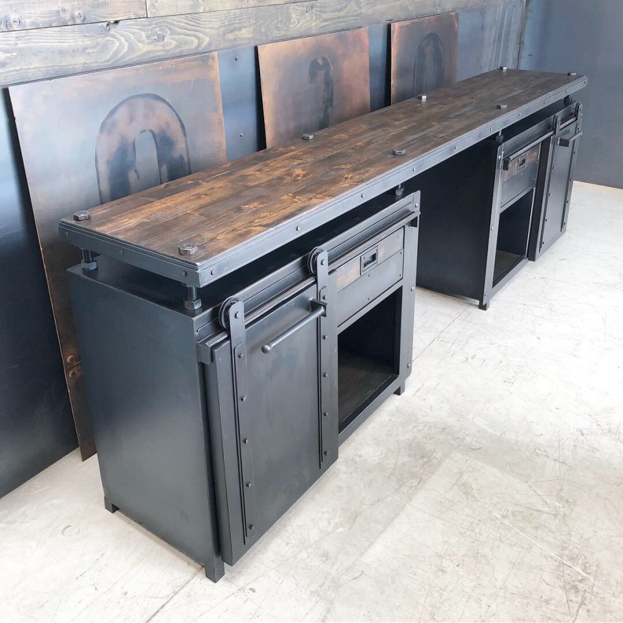 Верстак в Индустриальном стиле