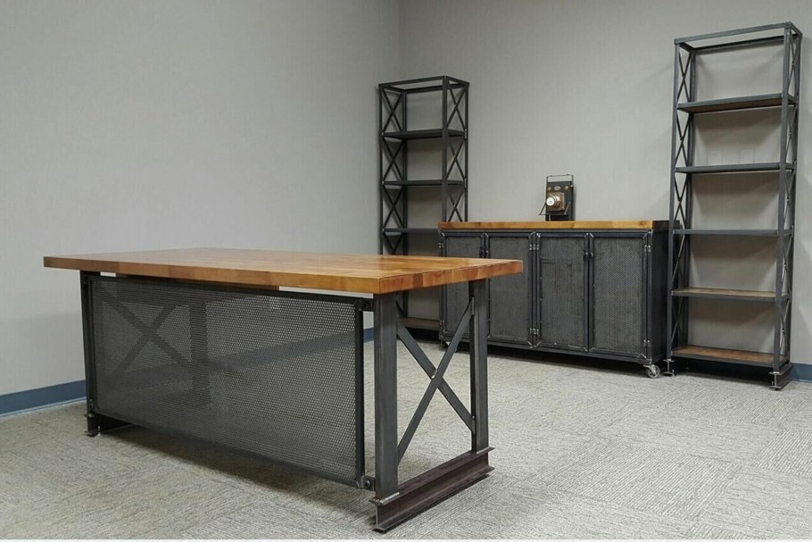 Металлическая мебель в стиле лофт Индастриал