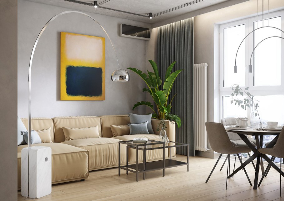 Кухня гостинная 20кв пик