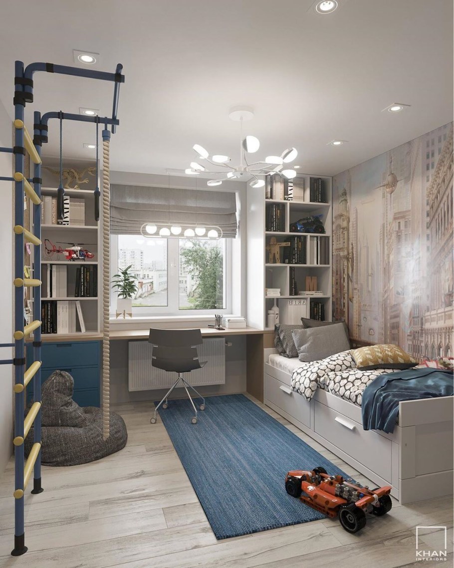 Детские комнаты для мальчиков