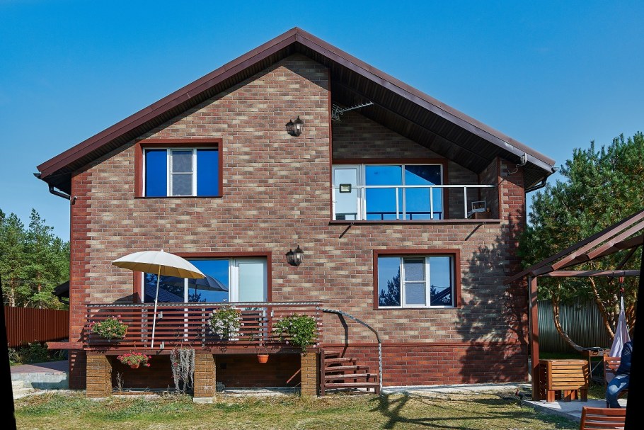 ТЕХНОНИКОЛЬ фасадная плитка Hauberk английский кирпич