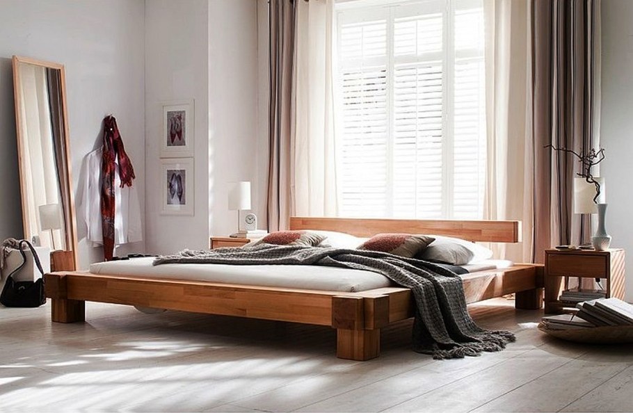 Кровать из массива дуба «Виктория» 180х200