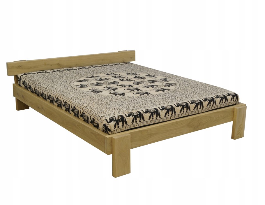 Кровать индийский дуб