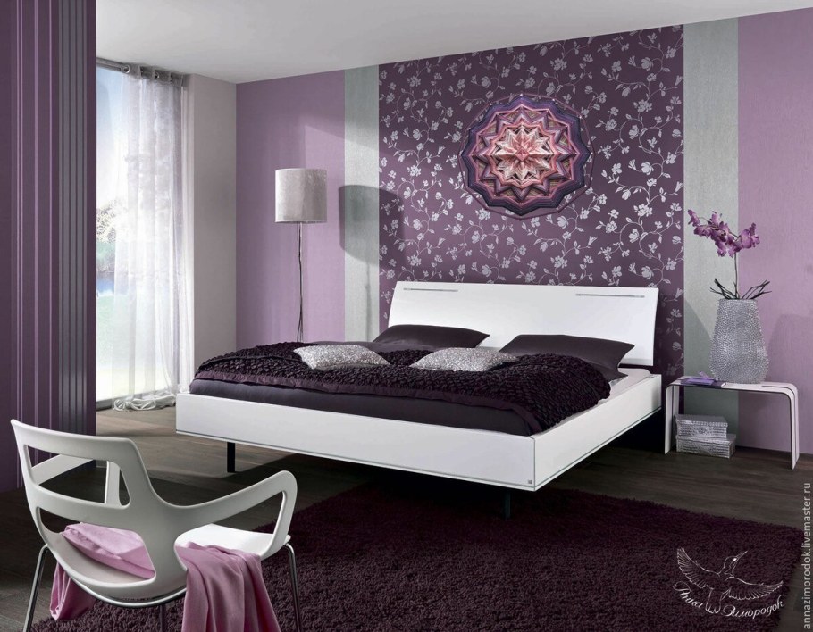 Сиреневая спальня