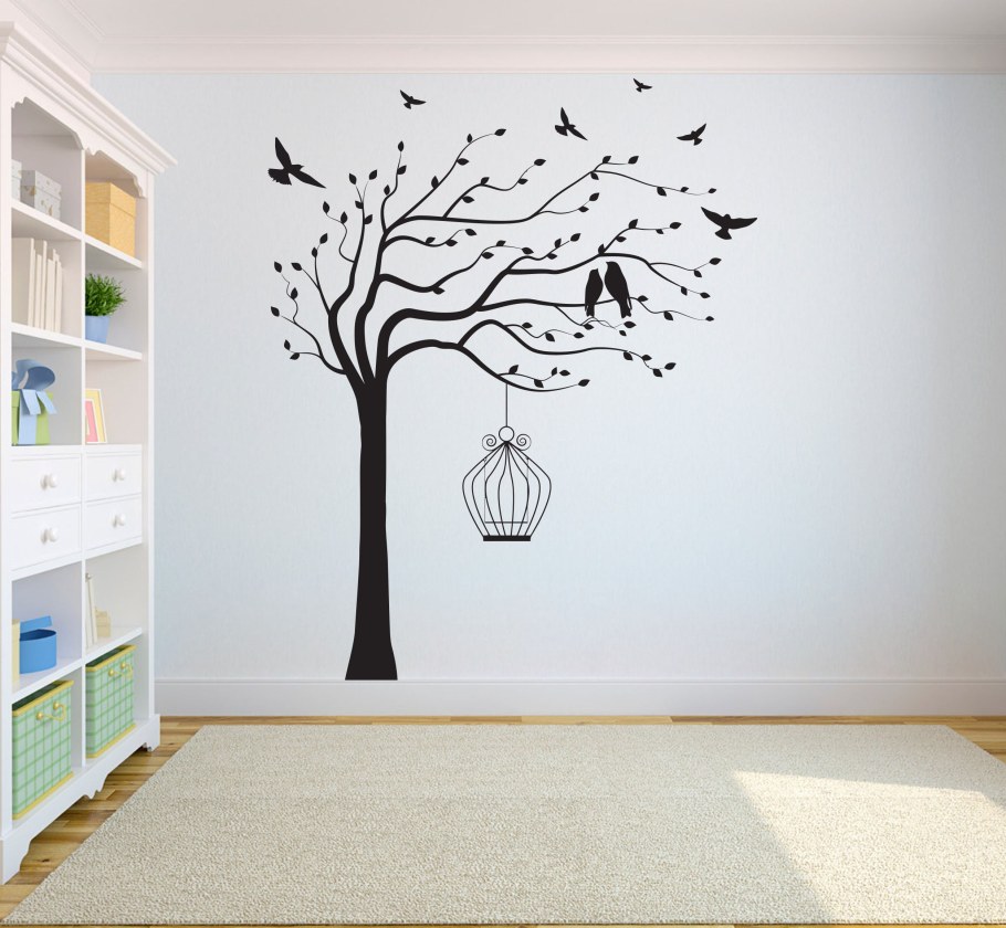Интерьерная наклейка дерево