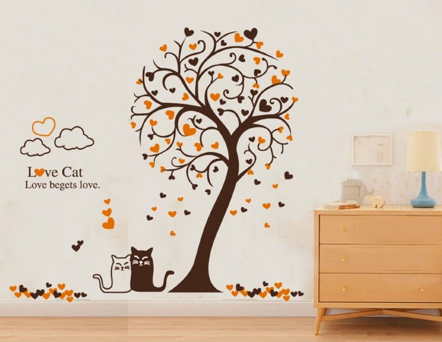 Наклейка интерьерная