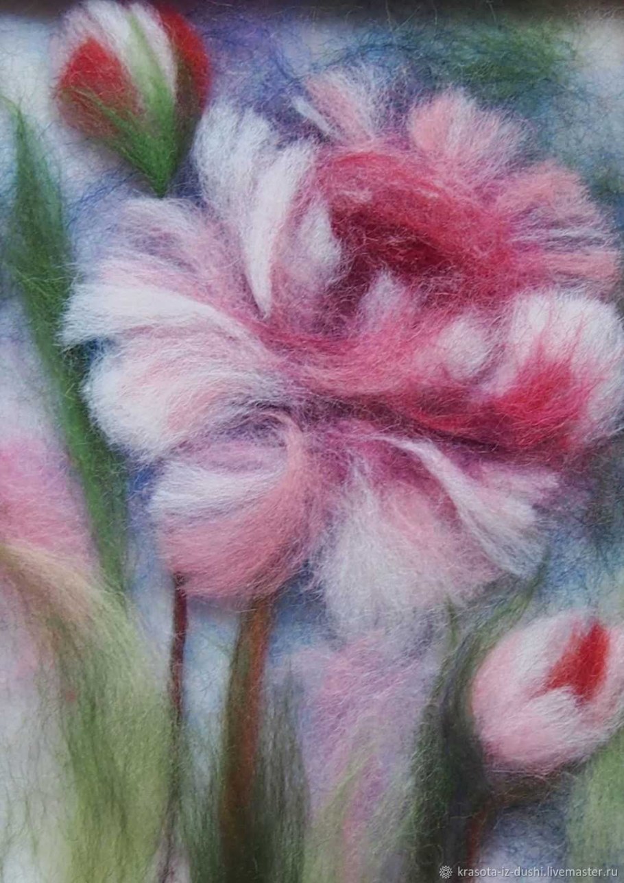 Картины из шерсти
