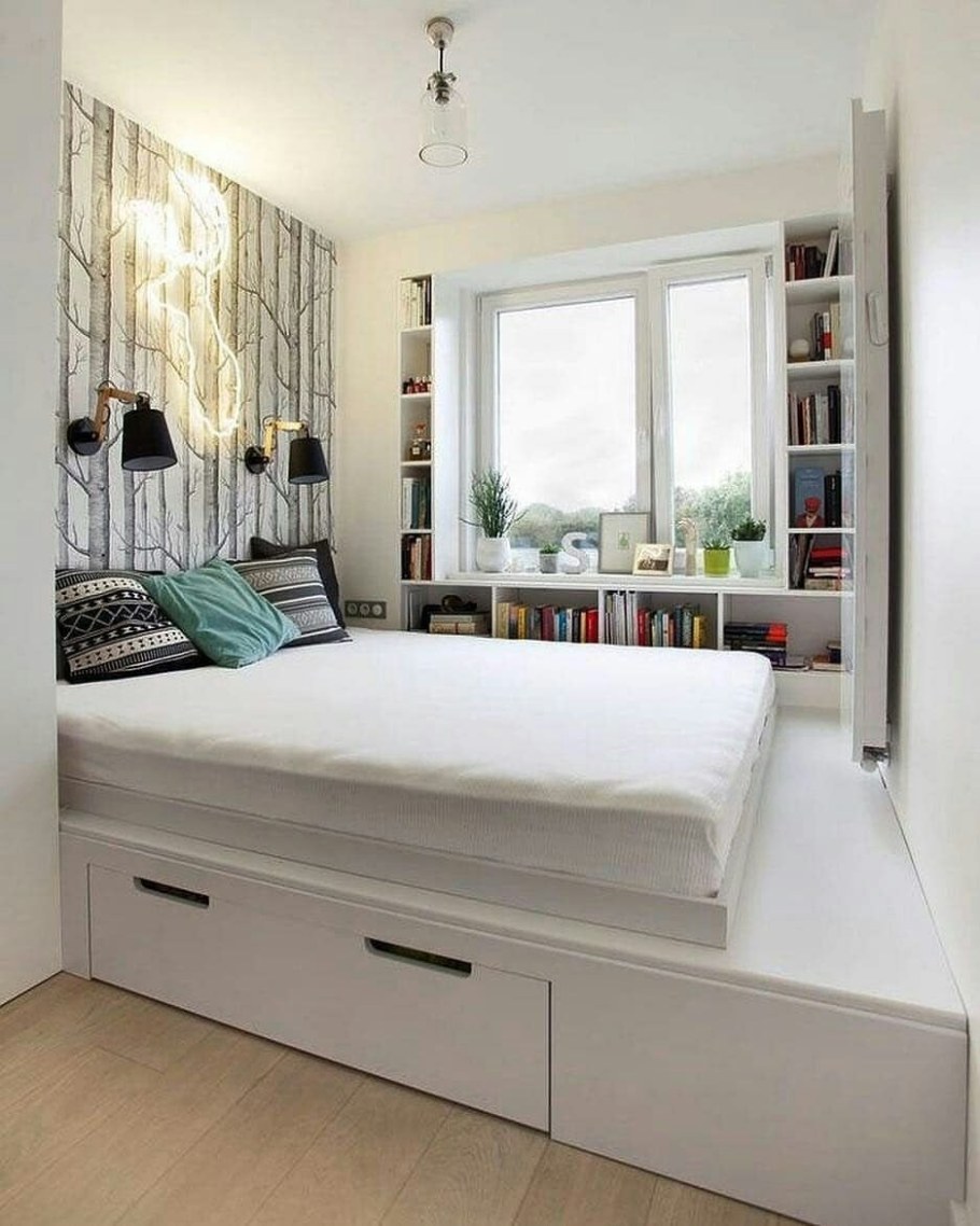 Выдвижная кровать подиум икеа