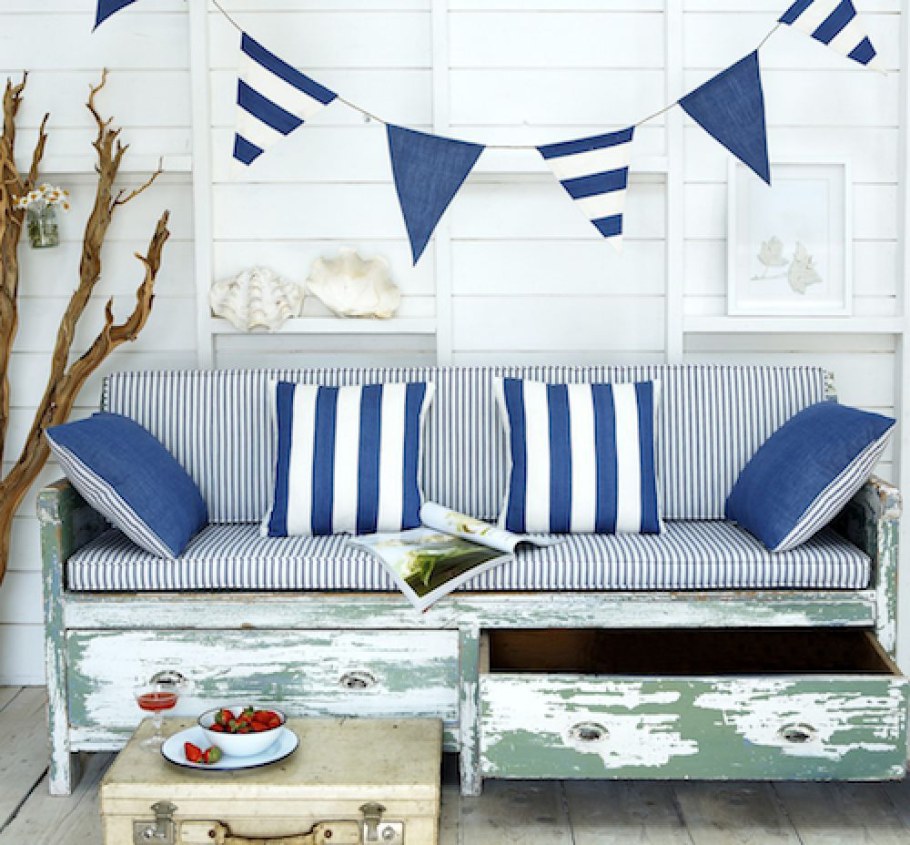 Предметы интерьера в морском стиле