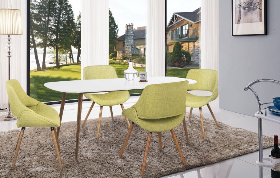 Стулья обеденные оливковые