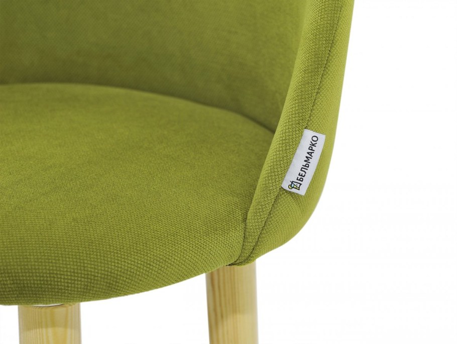 Детский мягкий стул Stumpa горчичный