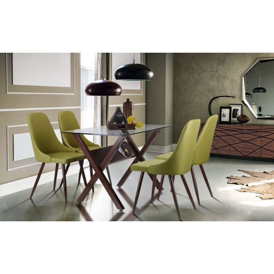 Стулья обеденные оливковые