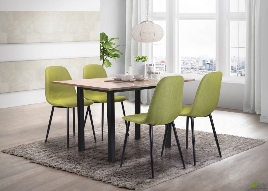 Стул Cadiz (коричневый #8442 / 1771-7 светло-серый )