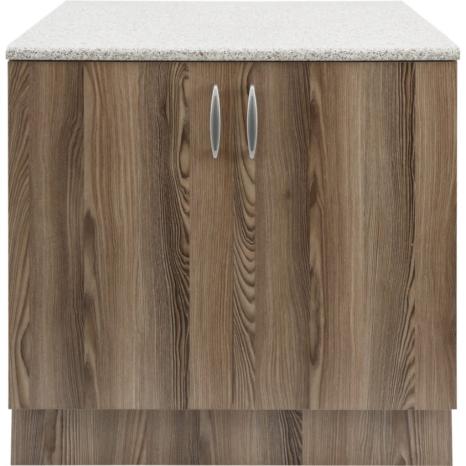 Шкаф напольный "дуб Шато" 80x86x60 см, ЛДСП