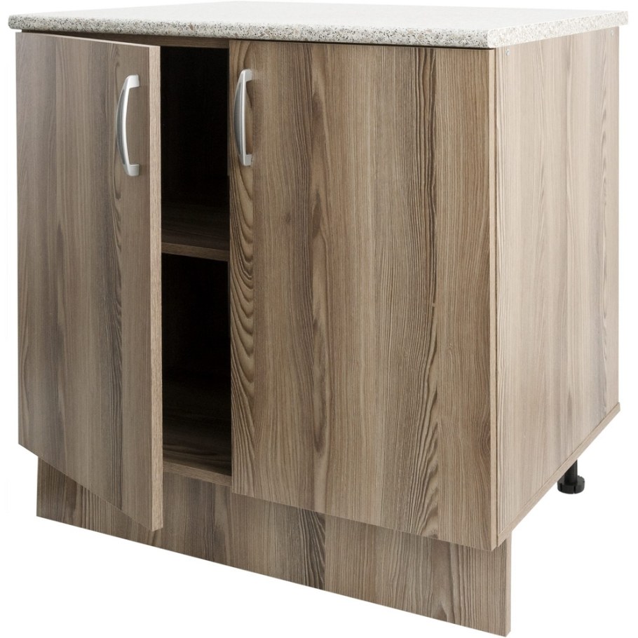 Шкаф напольный "дуб Шато" 80x86x60 см, ЛДСП