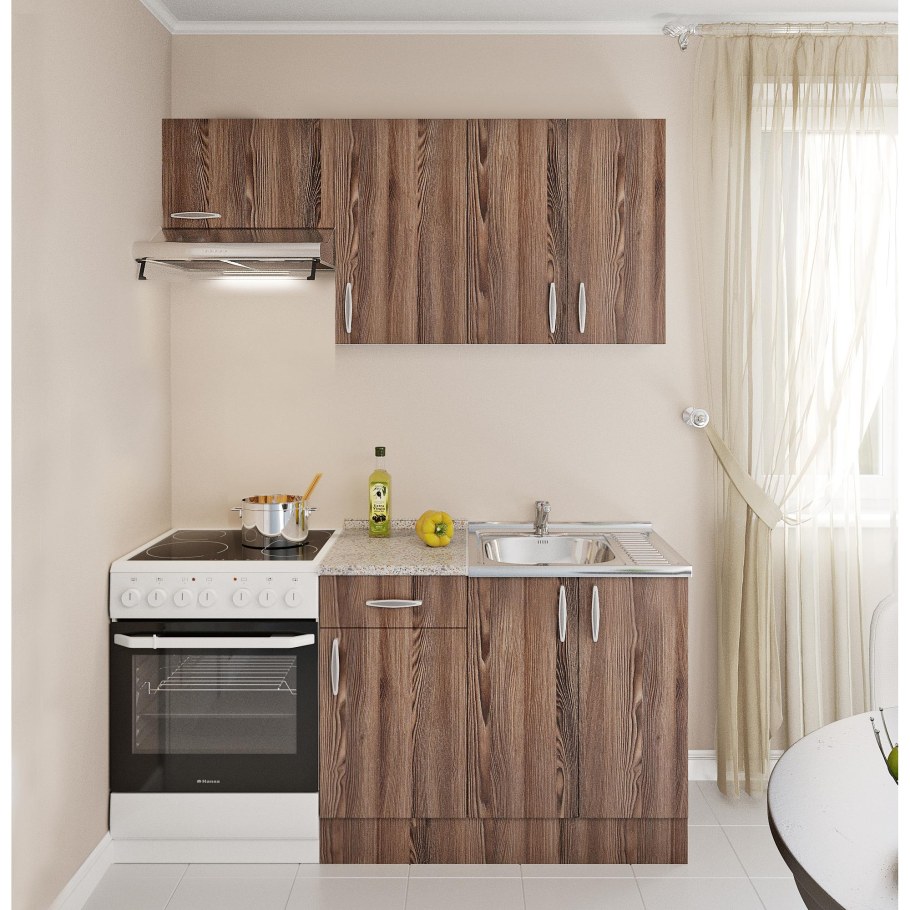 Шкаф напольный дуб Шато 80x86x60