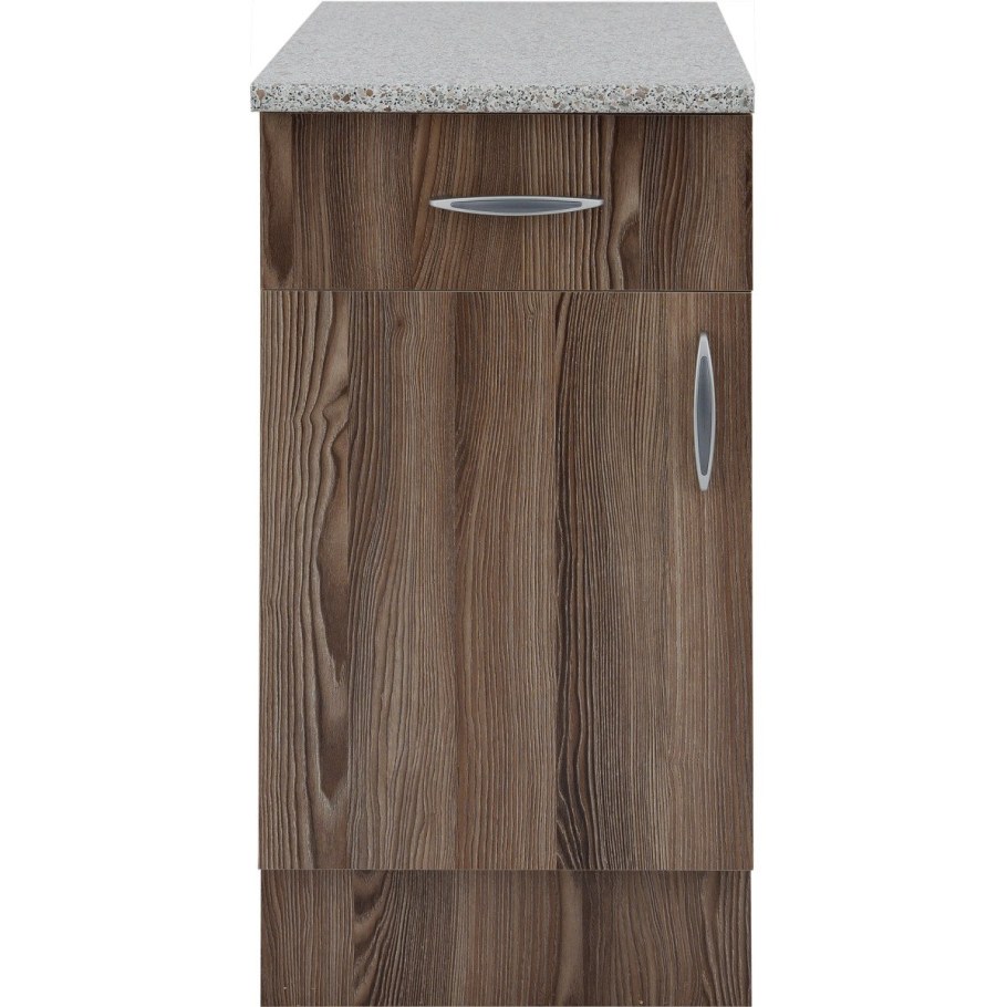 Леруа шкаф напольный 60см дуб Шато Аква