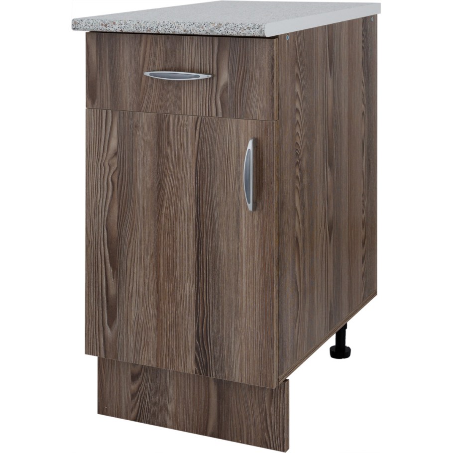 Шкаф напольный "дуб Шато" 80x86x60 см, ЛДСП