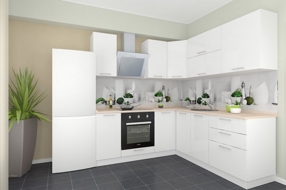 Хофф кухня Сити белая