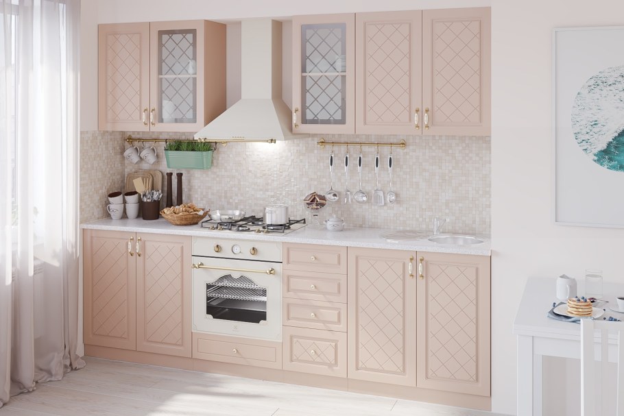 Кухня Модена дуб кофе