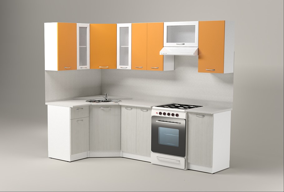 Кухонный гарнитур Оптима 1300*2500