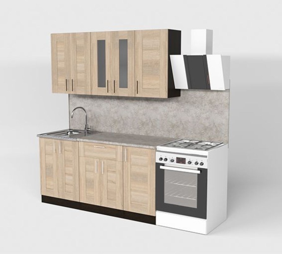 Кухня Ника-2 фасад Квадро