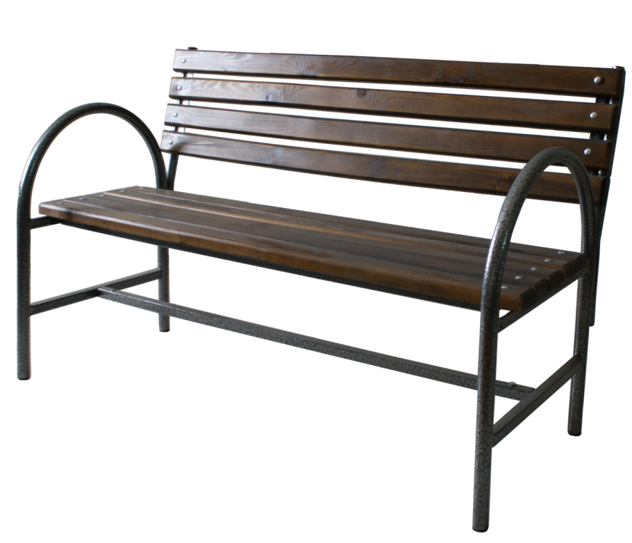 Вес скамья, Тип 3 (со спинкой, с металлическими подлокотниками)