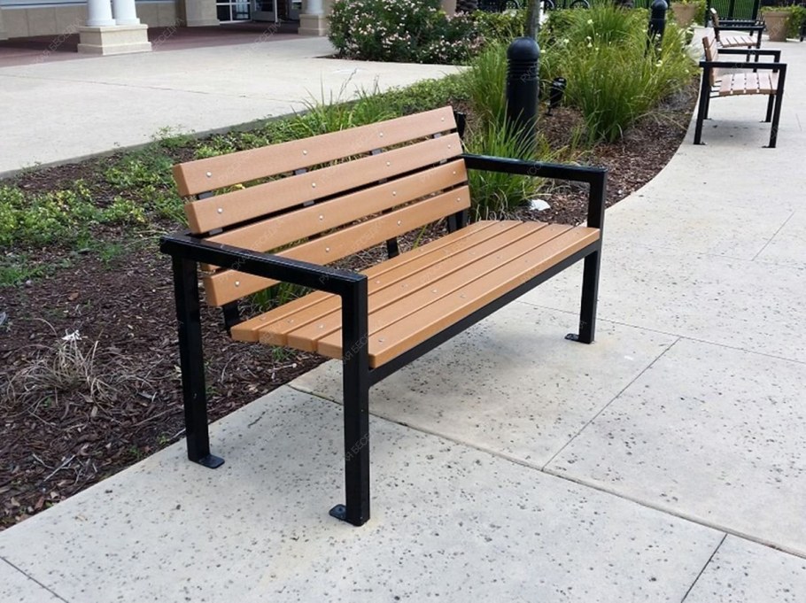 Лавка из профильной трубы