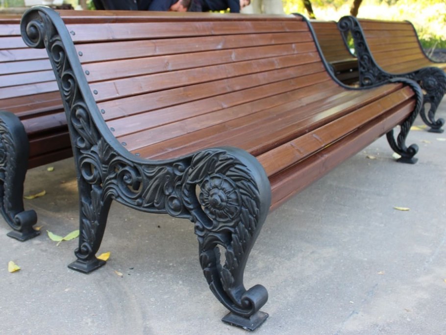 Скамейка чугунная Нескучный сад